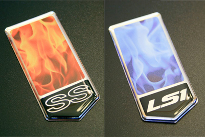 camaro SS LS1 Z28 nose emblems