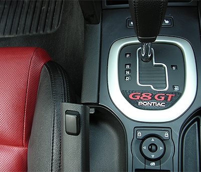 G8 shifter plaque