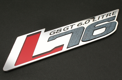 ZR1 styled L76 Emblem for Pontiac G8